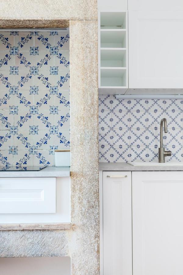 White & Blue Vintage Home In Graca Lizbona Zewnętrze zdjęcie